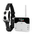 1 Drag 1 Pet Electronic Fence Wireless Stop Barker Outdoor Dog Collar Remote Control Dog Trainer(White)