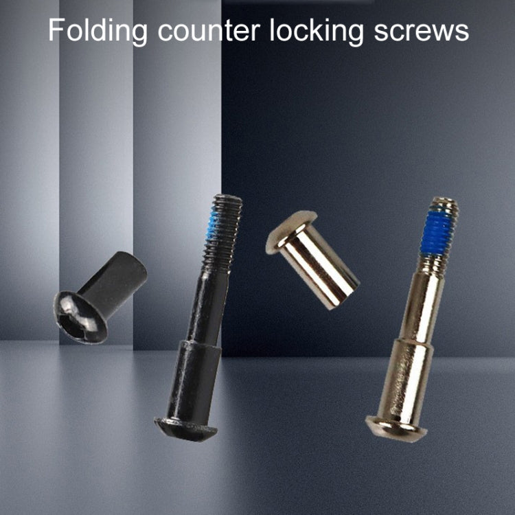 For Xiaomi M365 AIMITE Electrical Scooter Folding Base Pair Lock Sub Screws(Silver)