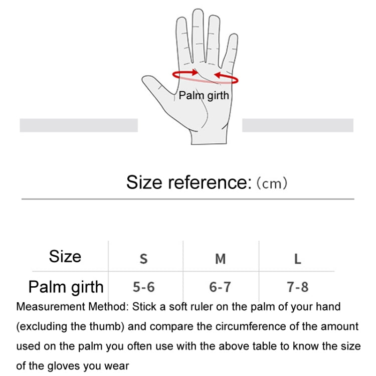 1pair Children Full Finger Breathable Anti-Fall Riding Gloves Outdoor Bicycle Protective Gloves, Size: M(Red And Black)