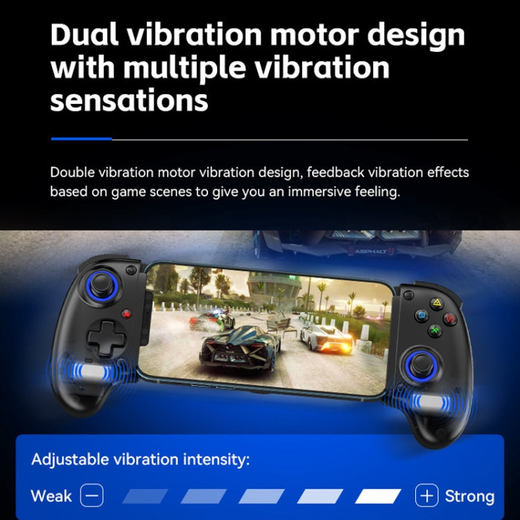 BSP-D10 Wireless Stretch Game Controller for Switch / Android / IOS / PC / PS3 / PS4(Pink)