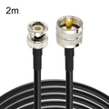 2m BNC Male To UHF Male RG58 Adapter Cable