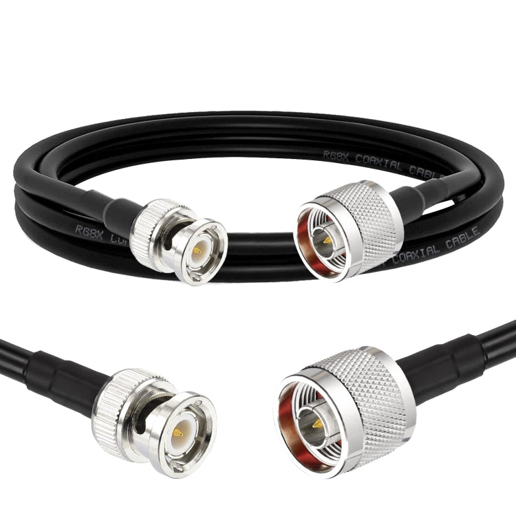 1m N Male To BNC Male RG8X RF Coaxial Cable