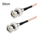 50cm BNC Male to Male RG316 RF Connection Cable BNC Extension Cable