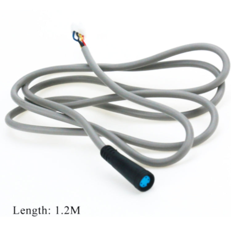 For Xiaomi M365 AIMITE Electric Scooter Accessories 1.2m Power Cord Controller Connection Wire(Grey)