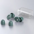 Silicone Sleep Soundproof Noise Reducing Earplugs Swimming Waterproof Earplugs(Green)