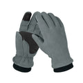 1pair Rocker Fleece Winter Warm Anti-Slip Gloves Outdoor Riding Sports Gloves, Size: S(Gray)