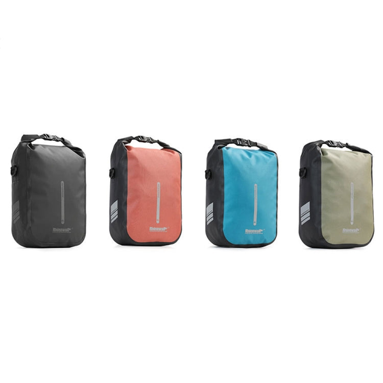 Rhinowalk RK406 6L Outdoor Cycling Quick-release Buckle Waterproof Bicycle Front Fork Bag(Green)