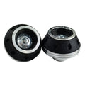 1pair Motorcycle CNC Modification Accessories Drop-proof Aluminum Alloy Fork Cup(Silver)