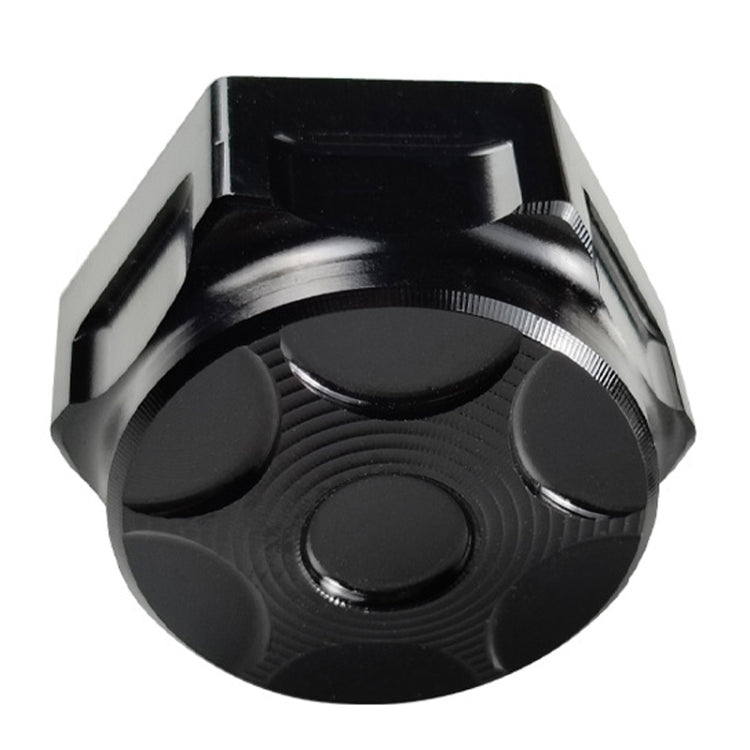 Motorcycle Light Bee Uplink Screws Uplink Modification Screws Decorative Cover(Black)