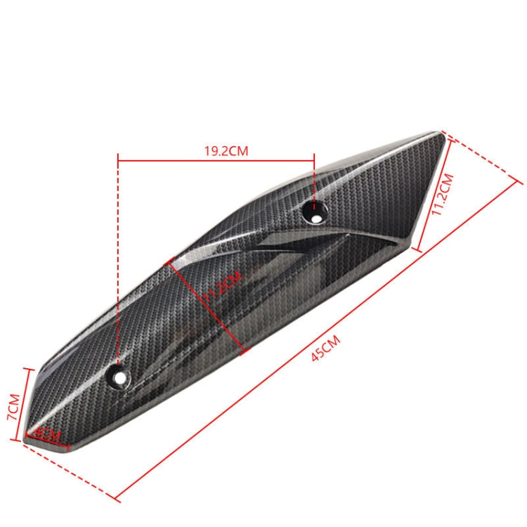Motorcycle Modification Accessories Exhaust Pipe Anti-scald Cover(Water Transfer)