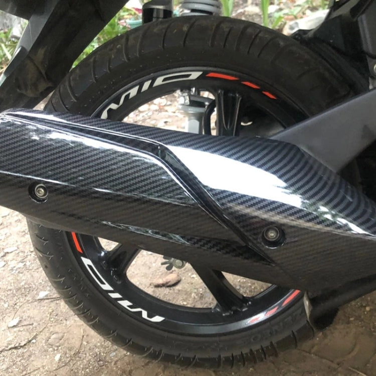 Motorcycle Modification Accessories Exhaust Pipe Anti-scald Cover(Black)