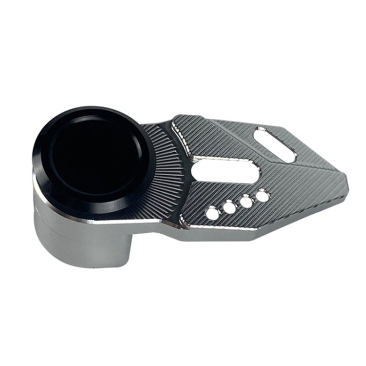 Motorcycle CNC Aluminum Alloy Helmet Hook(Silver)