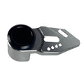 Motorcycle CNC Aluminum Alloy Helmet Hook(Silver)