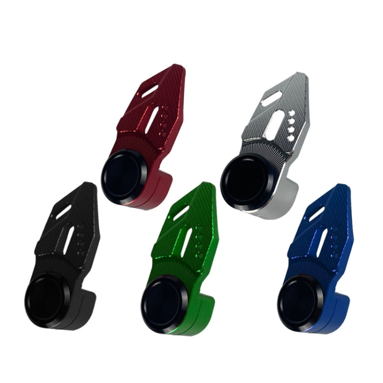 Motorcycle CNC Aluminum Alloy Helmet Hook(Silver)