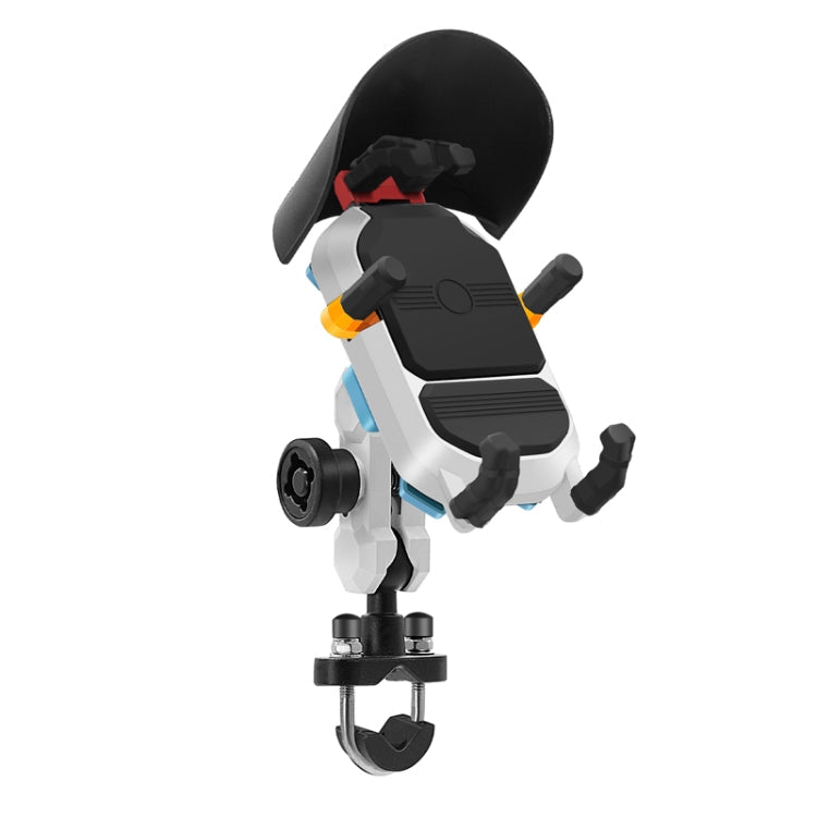 Colorful Motorcycle Shock-absorbing Navigation Mobile Phone Holder(Handlebar Model)