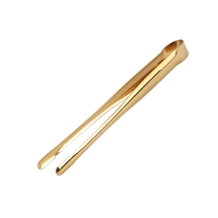 Household 304 Stainless Steel Barbecue Clip Kitchen Extended Food Holders, Model: 24cm Gold