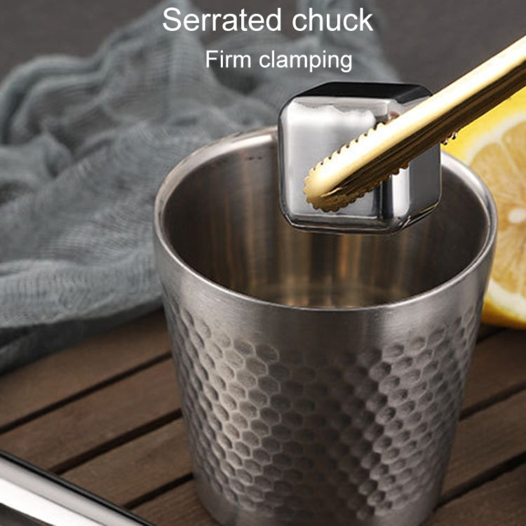 Household 304 Stainless Steel Barbecue Clip Kitchen Extended Food Holders, Model: 24cm Gold