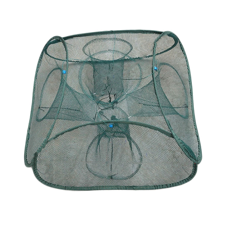 Automatic Folding Fishing Cage Square Fishing Net Shrimp Fishing Gear, Specification: 5 Holes