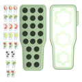 For Stanley Silicone Ice Compartment Large Capacity Ice Mould With Lid, Style: Cup Green