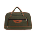 Large Capacity Travel Bag Men Short Trip Handheld Canvas Luggage Bag, Size: Medium(Green)