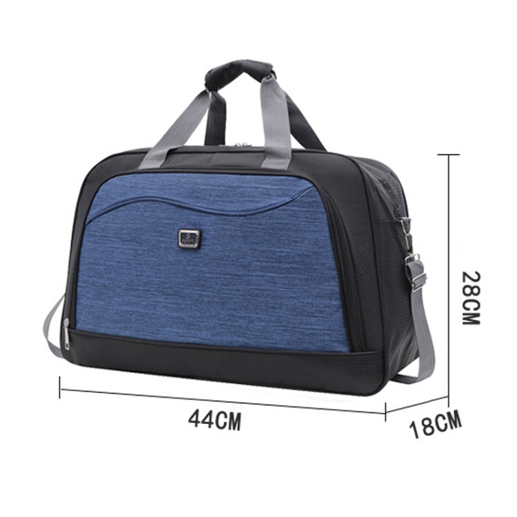 Large Capacity Luggage Bag Business Boarding Travel Bag Lightweight Crossbody Handbag, Size: Small(Blue)