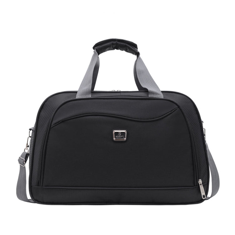 Large Capacity Luggage Bag Business Boarding Travel Bag Lightweight Crossbody Handbag, Size: Small(Black)
