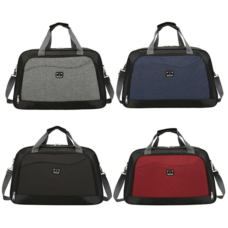 Large Capacity Luggage Bag Business Boarding Travel Bag Lightweight Crossbody Handbag, Size: Small(Black)
