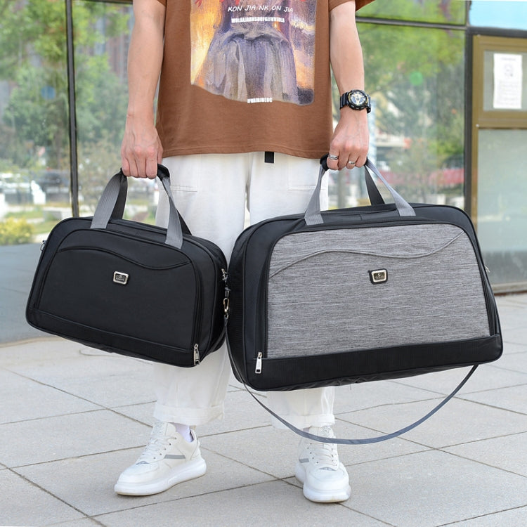 Large Capacity Luggage Bag Business Boarding Travel Bag Lightweight Crossbody Handbag, Size: Small(Black)