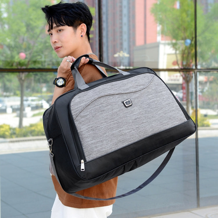 Large Capacity Luggage Bag Business Boarding Travel Bag Lightweight Crossbody Handbag, Size: Small(Black)