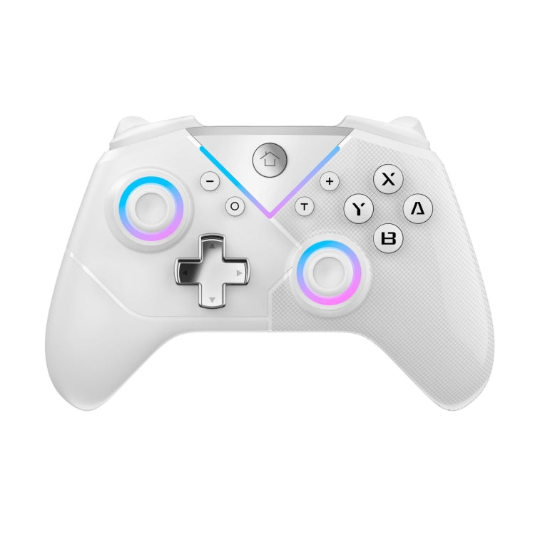 CM-617  Wireless Bluetooth Game Controller for Switch / Android / IOS / PC / Smart TV(Colorful White)