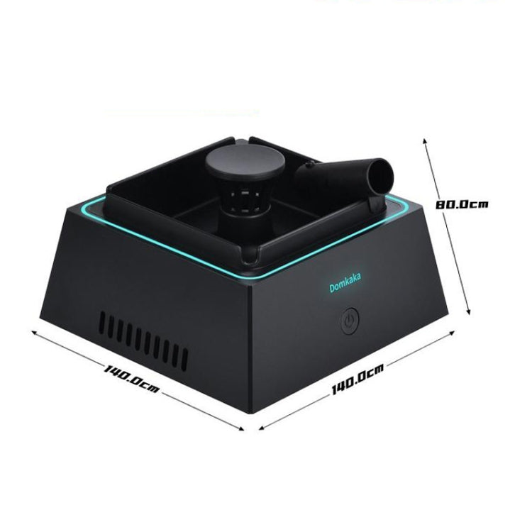 Domkaka TS-20 With Light Model Electronic Ashtray Air Purifier(Black)