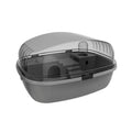 Panoramic Transparent Multi-Functional Large Space Hamster Cage, Style: Gray Basic Model