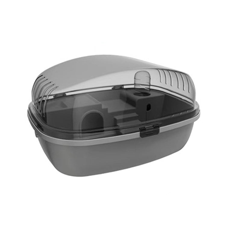 Panoramic Transparent Multi-Functional Large Space Hamster Cage, Style: Gray Upgrade Model