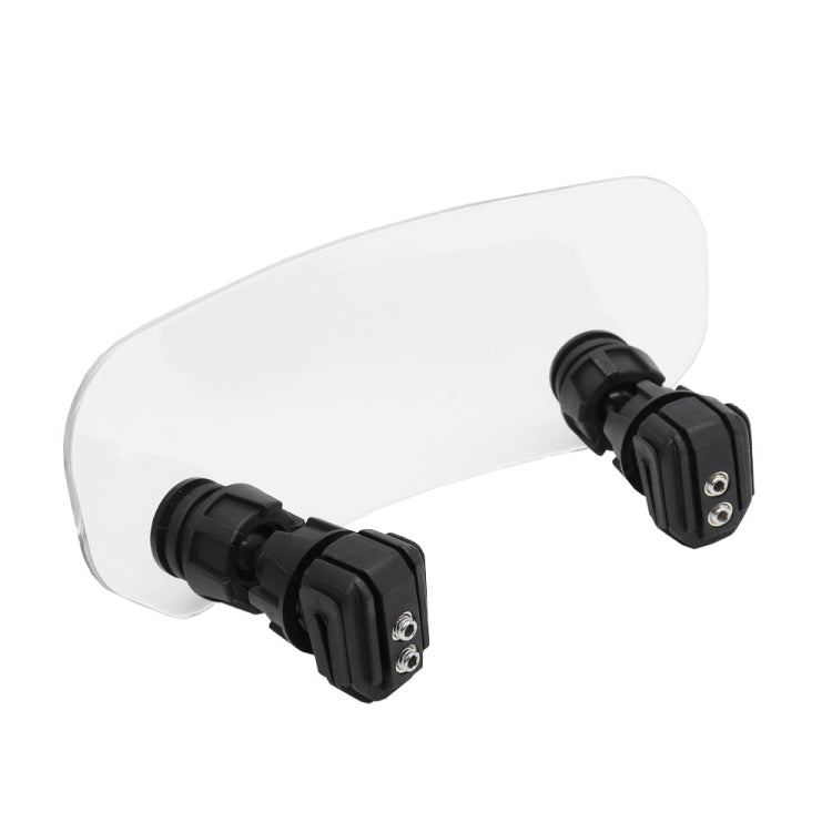 Motorcycle Modification Heightened Adjustable Windshield(Transparent)
