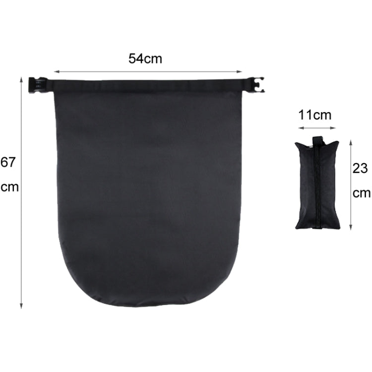 30L Outdoor Riding Motorcycle Helmet Bag Large Capacity Waterproof Combination Lock Storage Pack(Black)