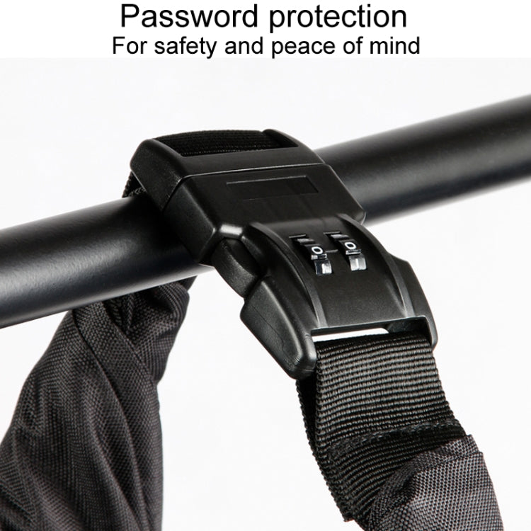 30L Outdoor Riding Motorcycle Helmet Bag Large Capacity Waterproof Combination Lock Storage Pack(Black)