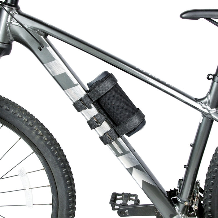 Bicycle Water Bottle Strap Cycling Outdoor Bluetooth Speaker Band(Black)