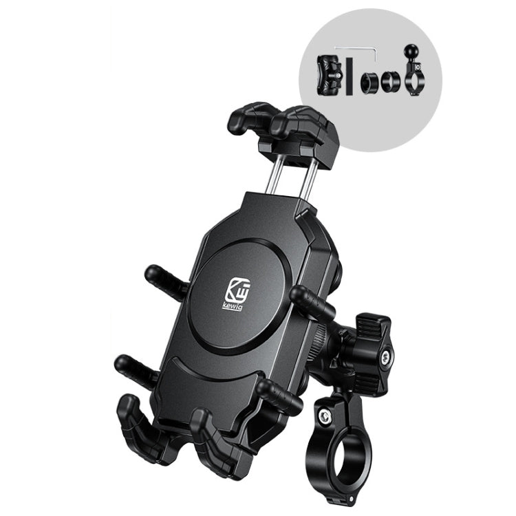 Kewig Motorcycle Octopus Holder Anti-Theft Motorcycle Cell Phone Mounts, Model: M26-C1