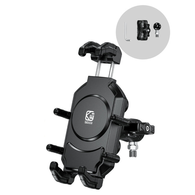 Kewig Motorcycle Octopus Holder Anti-Theft Motorcycle Cell Phone Mounts, Model: M26-C4