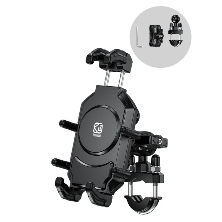 Kewig Motorcycle Octopus Holder Anti-Theft Motorcycle Cell Phone Mounts, Model: M26-C5