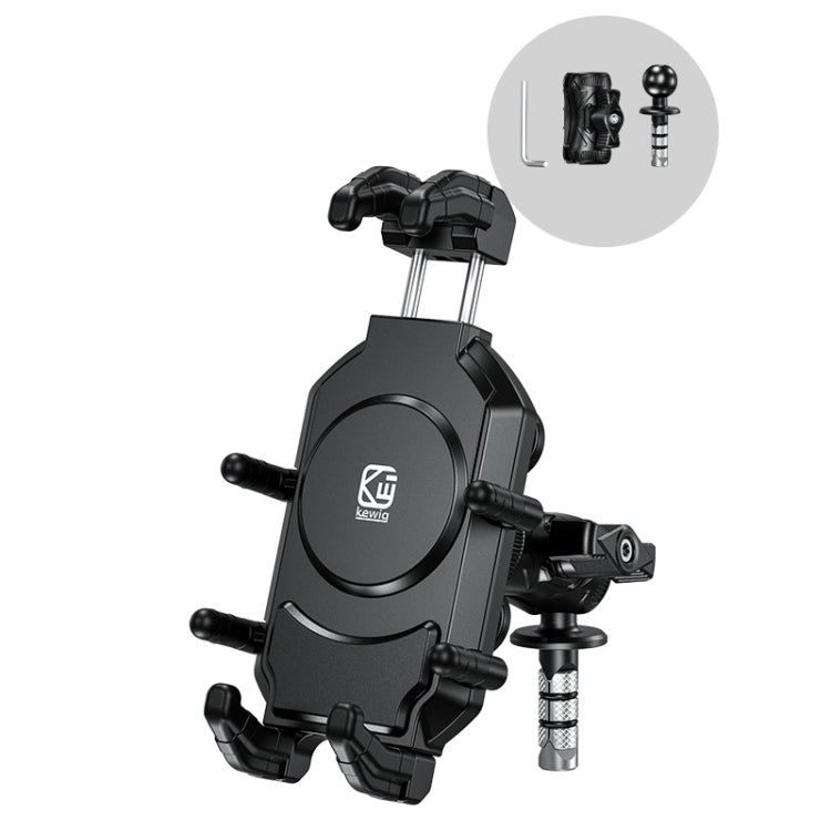 Kewig Motorcycle Octopus Holder Anti-Theft Motorcycle Cell Phone Mounts, Model: M26-C6