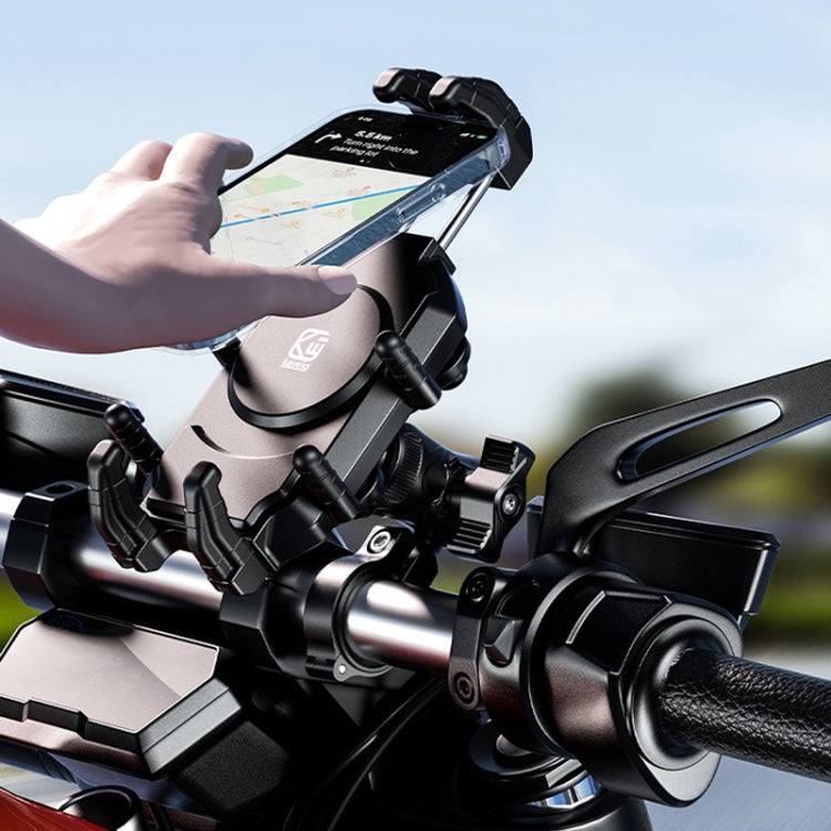 Kewig Motorcycle Octopus Holder Anti-Theft Motorcycle Cell Phone Mounts, Model: M26-C2