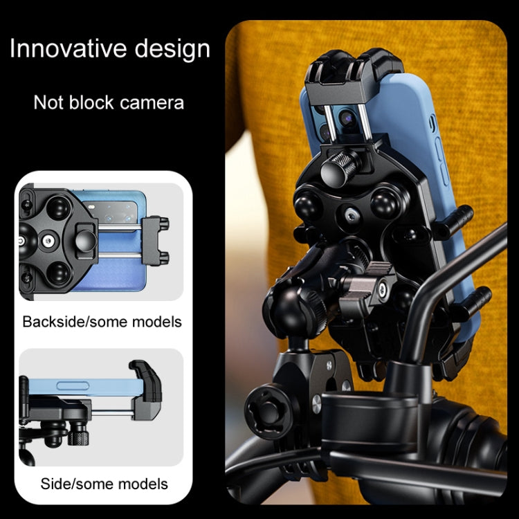 Kewig Motorcycle Octopus Holder Anti-Theft Motorcycle Cell Phone Mounts, Model: M26-C2