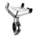 Kewig M7 Bicycle 4 Claws Aluminum Navigational Bracket Outdoor Cycling Cell Phone Holder(Silver)