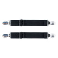 1pair Motorcycle Pant Leg Holder Multifunctional Portable Outdoor Riding Windproof Clip(Black)