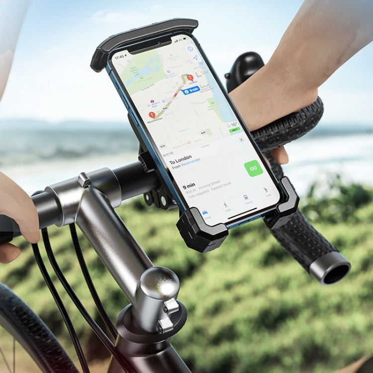Kewig Motorcycle Heightened Navigation Bracket Outdoor Riding Anti-Theft Cell Phone Holder, Model: M14-C3