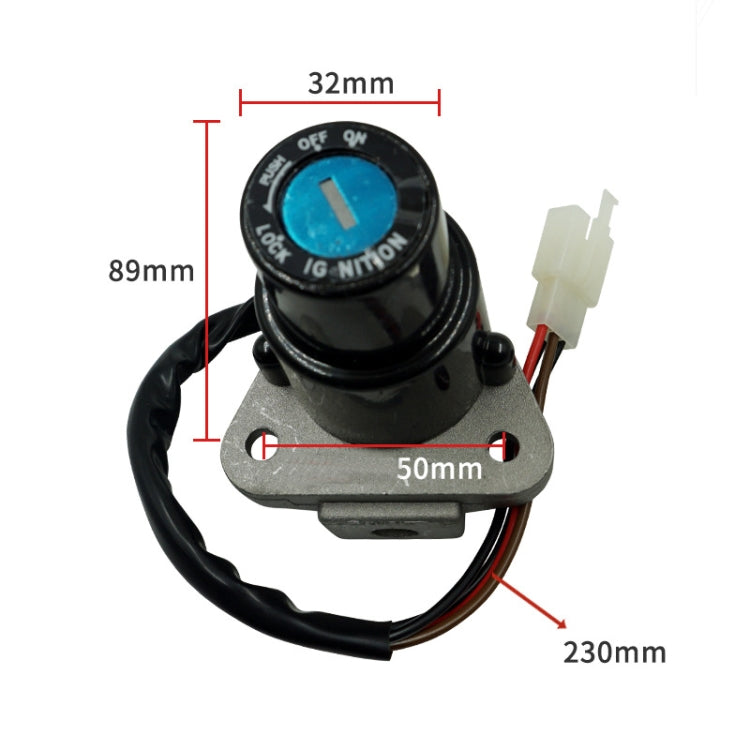For Yamaha DT125R/TZR125/FZR400 Ignition Switch Starter Lock(DMS-SRZ)