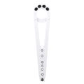 31 x 7cm Pet Entry And Exit Fence Cats And Dogs No-Punch Fixed Bracket Latch(White)