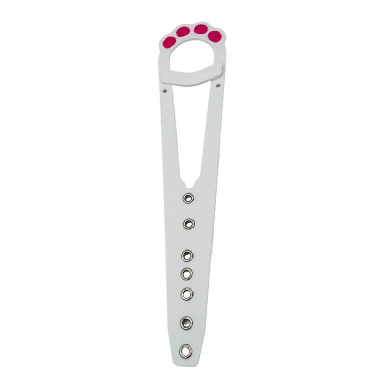 31 x 7cm Pet Entry And Exit Fence Cats And Dogs No-Punch Fixed Bracket Latch(Pink)