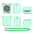 For Bitzee Electronic Pet Machine Silicone Protective Case(Mint Green)